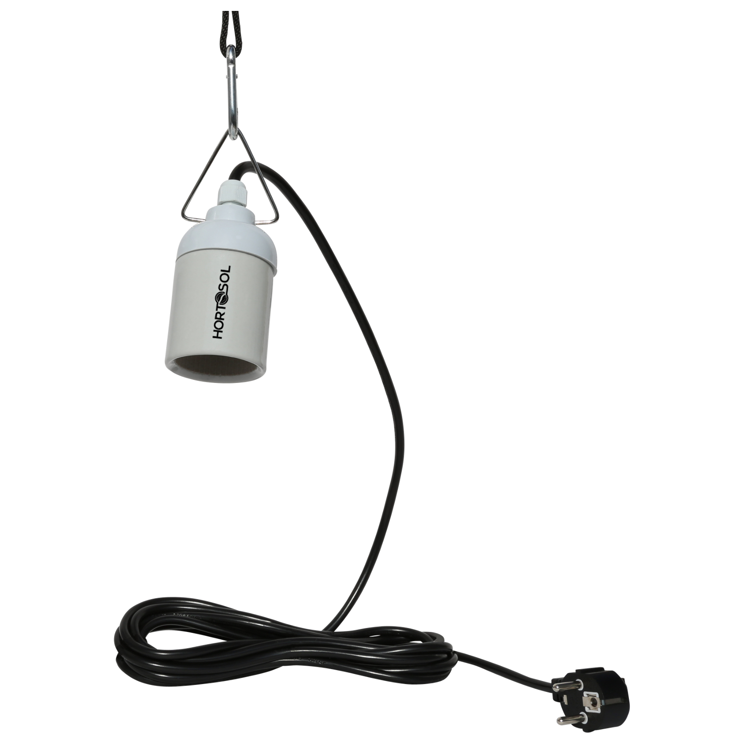 Hortosol E40 Lampen Aufhänger Fassung 4m verkabelt Hortosol E40 Lampen Aufhänger Fassung 4m verkabelt